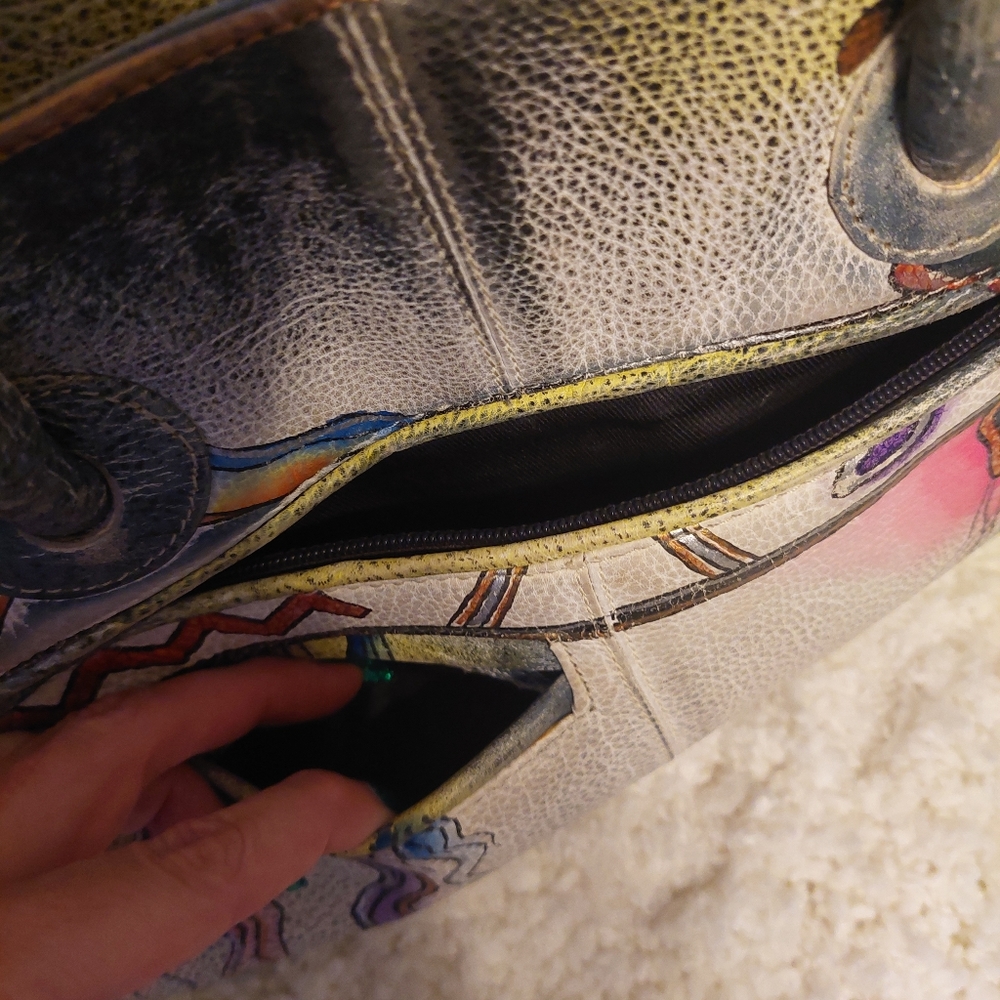 Biacci leather handbag - Picture 12 of 13